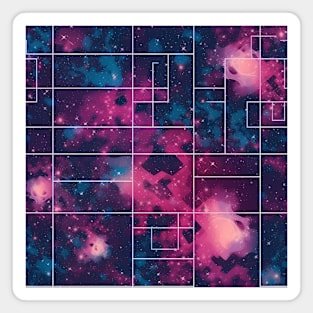 Infinite Expanse - Infinite Space Seamless Pattern Magnet